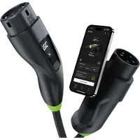 Green Cell Cable Cargador De Coche Em Typ 2 6-16a 7 M