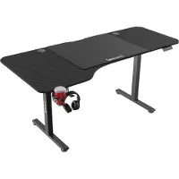 Pro-Tec Mesa de altura regulable "Stryn", 160 x 75 cm, con motorización eléctrica y función de memoria, color