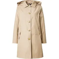 Ralph Lauren para mujer. 297967121002 Abrigo escocés de mezcla de algodón beige (M), Casual, outlet 2026.