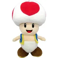 Nintendo Merchandising Super Mario Peluche Rojo Toad 20 Cm