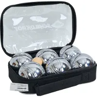 Schildkröt Funsports - Boule / Boccia / Petanque Set - Juguetes para la playa size One Size, gris