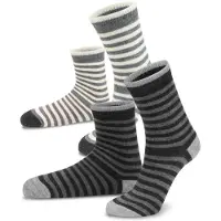 Normani Calcetines gris / blanco