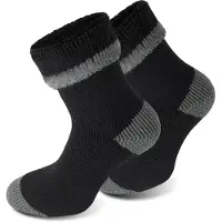 Polar Husky Calcetines 'Extrem Hot' gris / negro