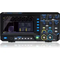 Peaktech Osciloscopio digital P1404, 100 MHz, 2 canales, 500 MS/s