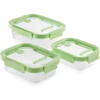 Lékué Fiambrera 640 1050 1520ml 3 Unidades
