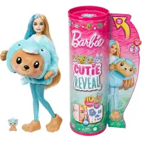 Barbie Muñeca De Disfraz De Delfín Y Oso De La Serie Cutie Reveal