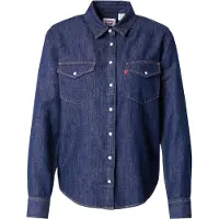 Levi's Iconic Western Linen+ Denim Shirt Talla: XS | Manga Larga Outlet | Mujer | Azul