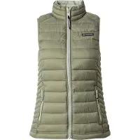 Superdry para mujer. W5011892A Chaleco acolchado Fuji Lite verde (M), Casual, Nylon, outlet 2026.