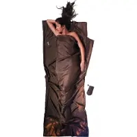 Cocoon - TravelSheet Silk - Saco de dormir de viaje size 220 x 90 cm, marrón