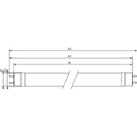 Philips Tubo LED T8 G13 840, 1200 mm, modelo MAS LEDtube #31671300