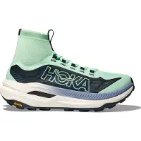 Hoka One One - Zapatillas de trail - Tecton X 3 W Mint Fluorite/Varsity Navy para Mujer - Talla 36 2/3 - Verde