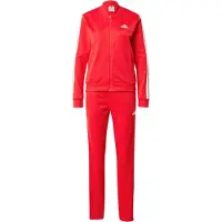 Adidas Chándal 'Dayready' rojo vivo / blanco