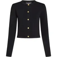 Karl Lagerfeld Button Cardigan Black Talla: XS | Sudaderas con Capucha Outlet | Mujer | Negro