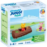 Playmobil Junior Y: Aventura En El Agua Con Winnie Y Piglet Disney