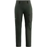 Salewa - Women's Puez Hemp/DST Pant - Pantalones de trekking size 34, negro/oliva
