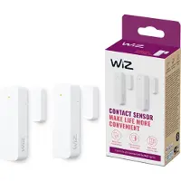 WiZ Connected Sensor de contacto , inalámbrico, Bluetooth, blanco, alcance de 15 metros, para puertas/ventanas, plástico