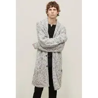 John Varvatos Audubon Easy Fit Shawl Griffin Grey Talla: S | Cárdigan Outlet | Hombre | Gris