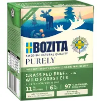 Bozita Alimento Húmedo Para Cachorros Con Hamburguesa De Carne De Pavo Y Pollo Puro 370g