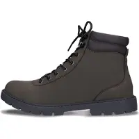 Nae Vegan Shoes Botas con cordones 'Adar Gre' gris oscuro