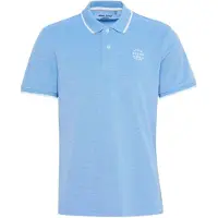 Blend Camiseta 'BHNate' azul claro / blanco