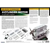 Franzis Paquete aprendizaje Motor 4 cil.
