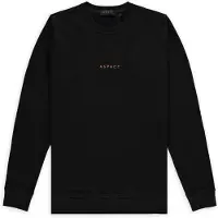 Aspact Abstract 3d Sweater Black Talla: S | Sudaderas con Capucha Outlet | Unisex | Negro