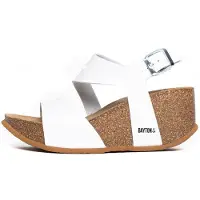 Bayton Sandalias 'Ibiza' negro / blanco