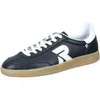 Rieker Zapatos con cordón 'Sneaker Herren U2200 00 Leder-Mix in schwarz' negro