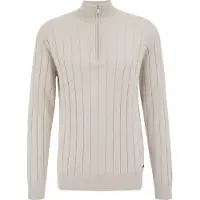 We fashion Halfway Zipper Beige Talla: 3XL | Jerséis Outlet | Hombre | Marrón