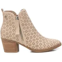 Refresh para mujer. 17278401-BEIGE Botines 172784 beige (38), 5 a 8cm, Cremallera, Casual, outlet 2026.