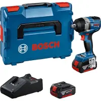 Bosch Llave de Impacto GDS 18V-750 C (2 x 5,0 Ah + GAL18V-40 + L-Boxx 136)