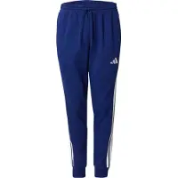 Adidas Pantalón deportivo 'ESSENTIALS THREE STRIPES FLEECE' azul real / blanco