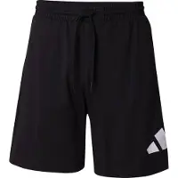 Adidas Pantalón deportivo 'ESSENTIALS BIG LOGO SINGLE JERSEY' negro / blanco