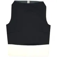 Mymarini - Women's Surf Top - Parte superior de bikini size M, negro