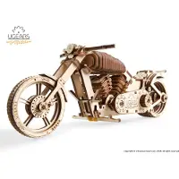 Ugears Juego De Construcción Mecánico De Bicicleta De Madera