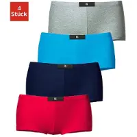 H.I.S. Panti azul / azul oscuro / gris / rojo