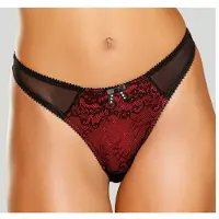 Jette Tanga rojo / negro