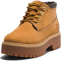 Timberland Mid Lace Up Waterproof Boot Wheat Talla: 37.5 | Botas Outlet | Mujer | Marrón