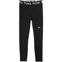 Puma Pantalón deportivo 'Strong' negro / blanco