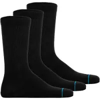 Stance - Shelter 3 Pack - Calcetines multifuncionales size 38-42, negro