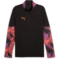 Puma Camiseta funcional 'Individual Cup' lila neón / frambuesa / negro