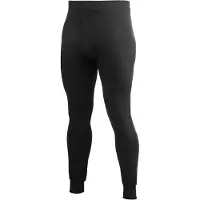 Woolpower - Long Johns With Fly 200 - Ropa interior merino size XXL, negro