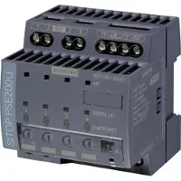Siemens 6EP19612BA21 SITOP PSE200U, módulo de protección selectiva de 10A, 4 canales, entrada de 24 VDC