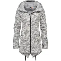 Ragwear Sudadera con cremallera 'Wingi' gris moteado