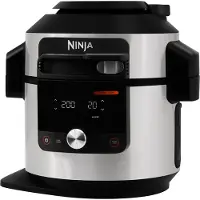 Ninja Olla a presión eléctrica SmartLid (7,5 L), 14 funciones, con termómetro de cocina | OL750EU | de SharkNinja