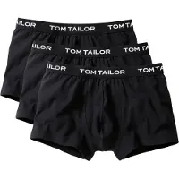 Tom Tailor Calzoncillo boxer negro / blanco