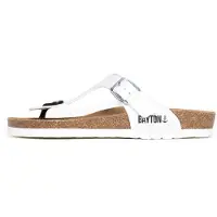 Bayton Sandalias de dedo 'Mercure' blanco
