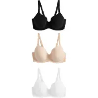 Next Sujetador reductor beige / negro / blanco