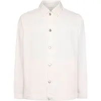 KnowledgeCotton Apparel - Twill Workwear Jacket - Chaqueta sport size XL, blanco