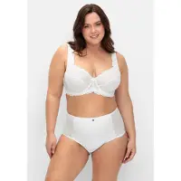 Sheego Sujetador reductor blanco